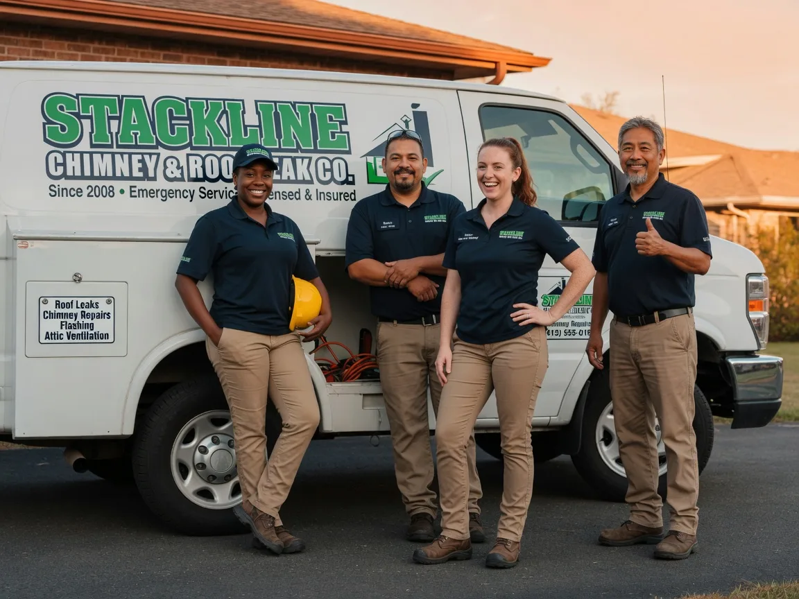 Chimney flashing repair company in Sheridan, CA